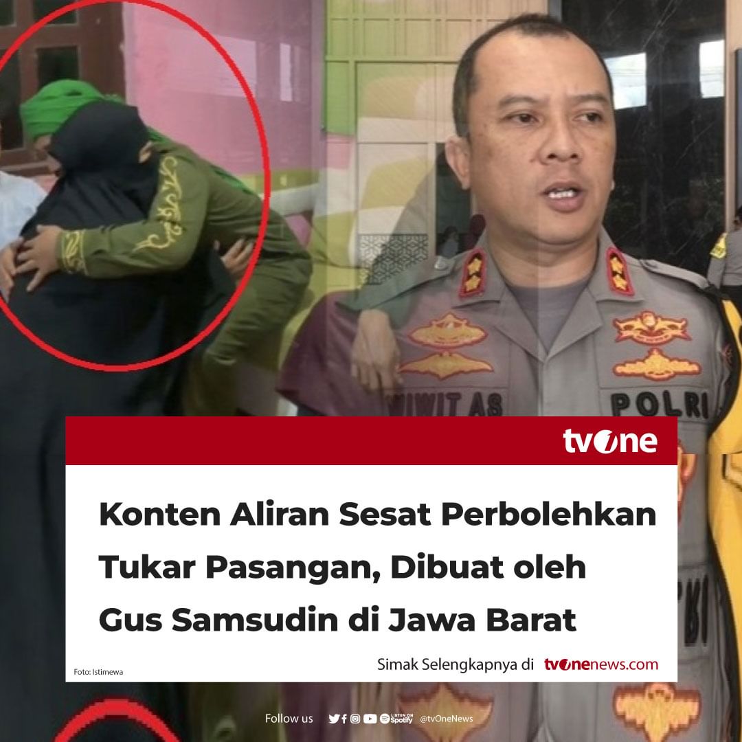 Konten Aliran Sesat Yang Perbolehkan Bertukar Pasangan Ternyata Dibuat